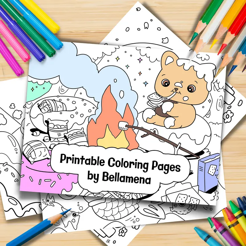 Printable Coloring Pages by Bellamena